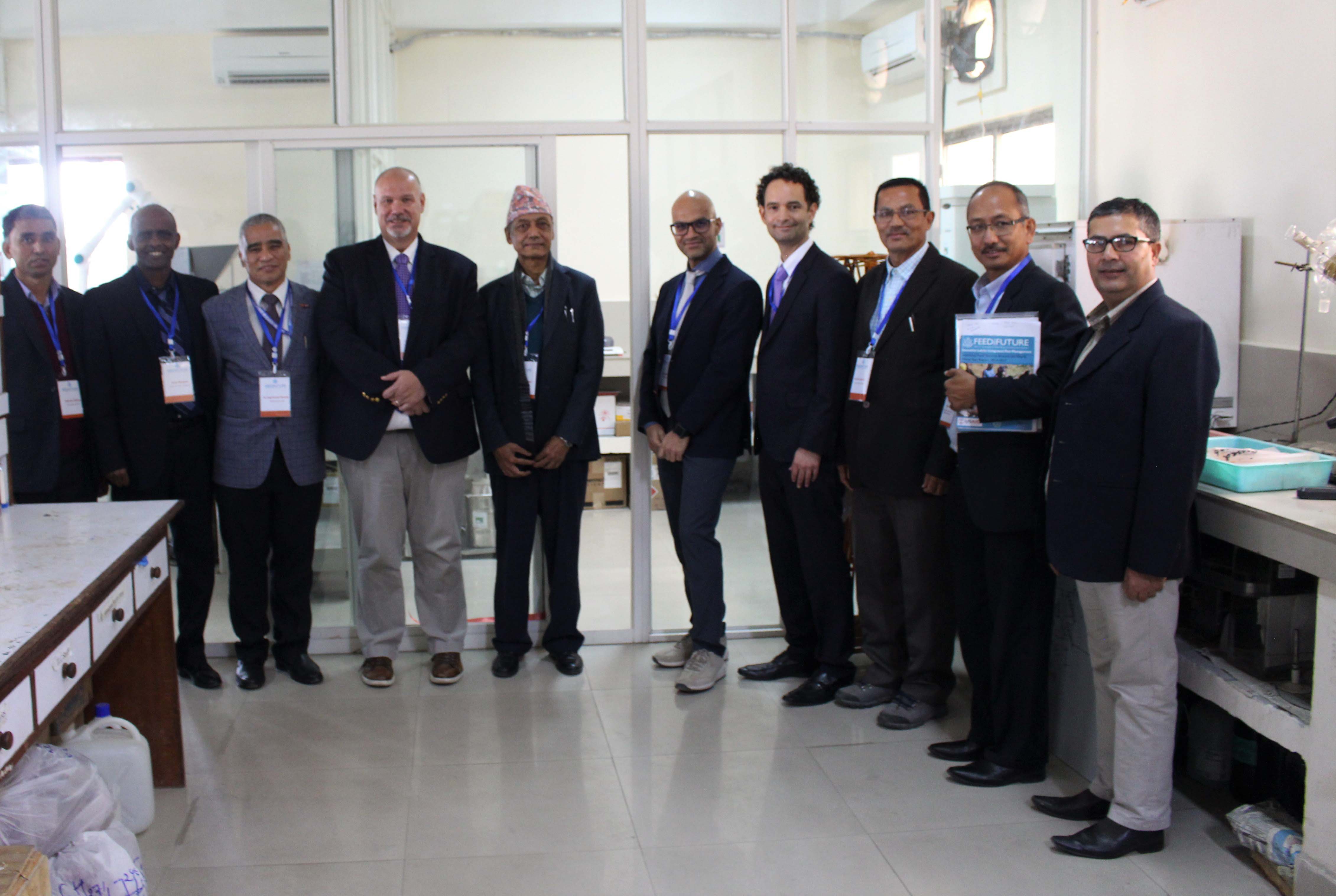 Nepal Lab Opening Group Photo